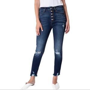 Kancan Karlee Ultra High Rise Ankle Skinny Jeans